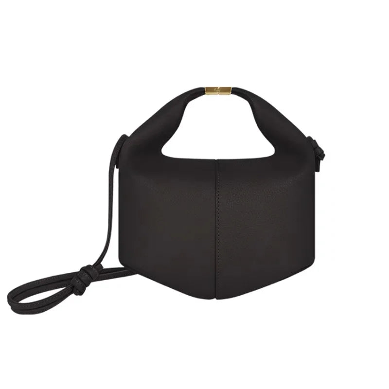 Genuine Leather Luxury Crossbody Bags for Women Elegant Ladies Handbag