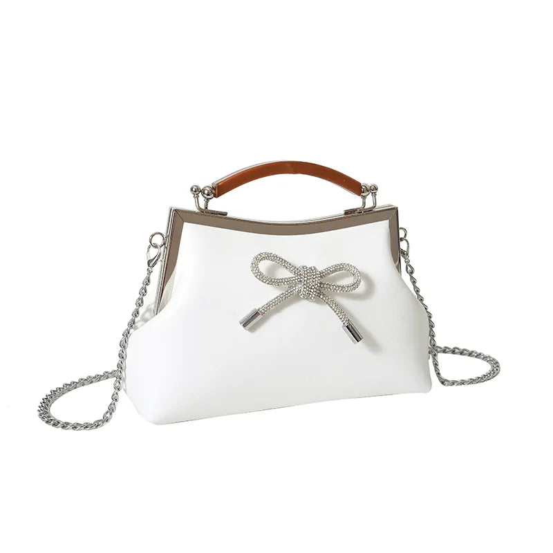shoulder purse leather bag evening handbag  