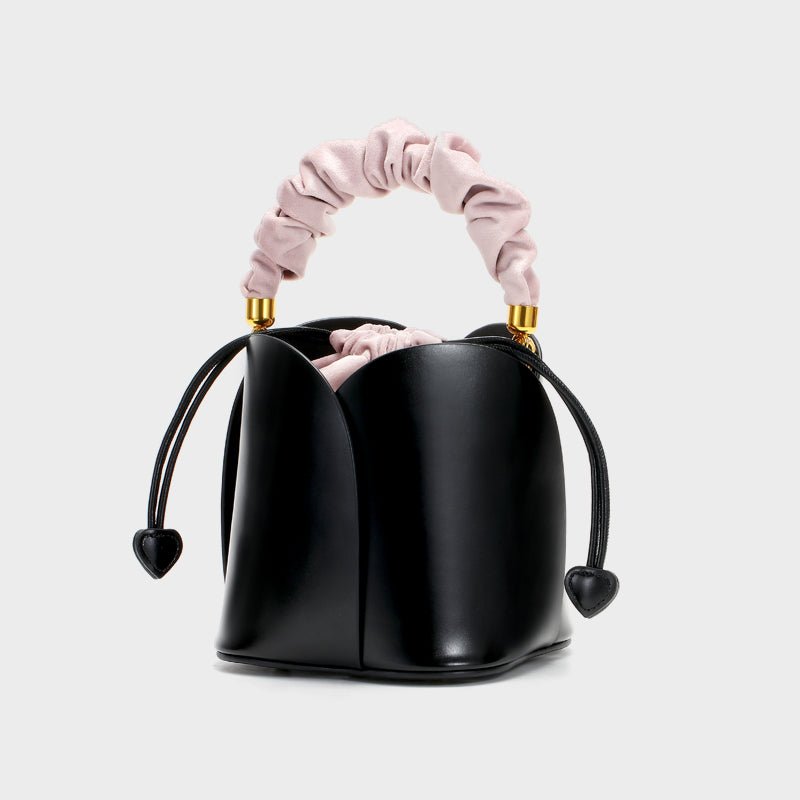 Chic Sophistication Buckets Handbags Stylish Choice for Ladies - Glamourtrendy