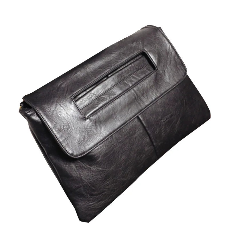 leather crossbody handbag clutch purse