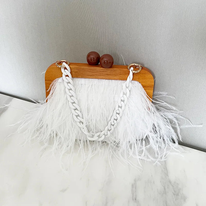 shoulder purse faux clutch handbag