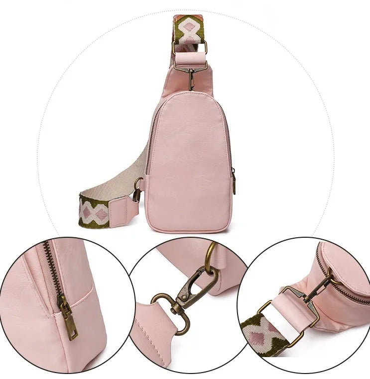 Travel crossbody bag Leather crossbody purse