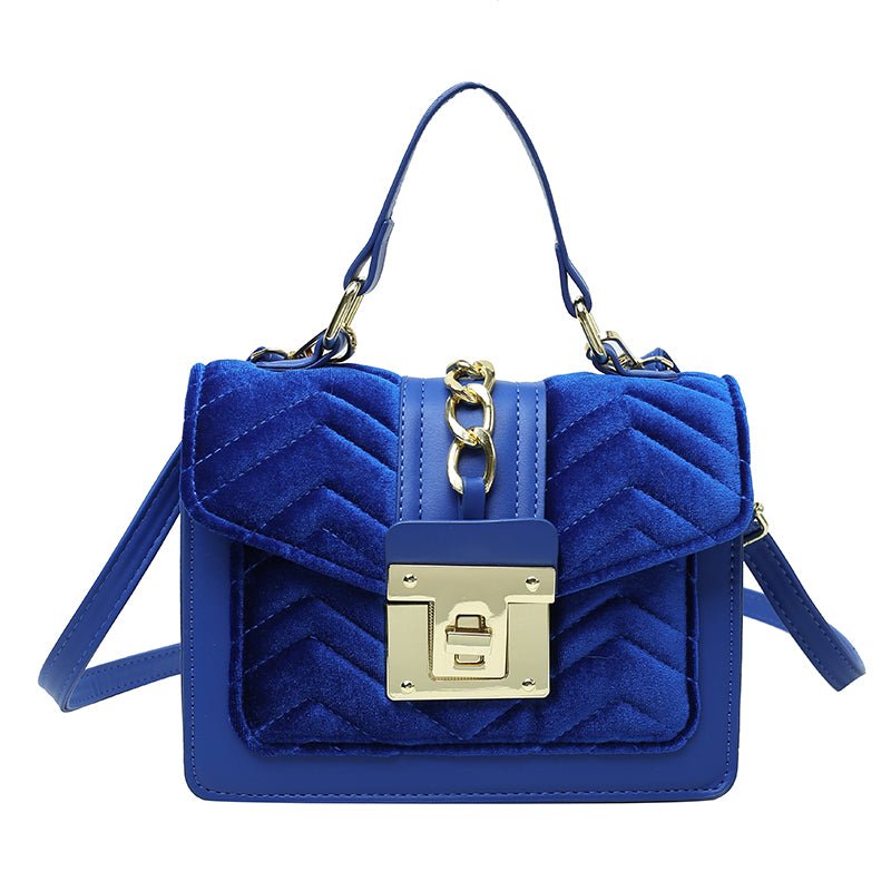 Elegance Velvet Luxury Handbags for Women - Glamourtrendy